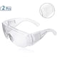 thumbnail image 1 of Gafas de seguridad, gafas protectoras antivaho y antirrayas transparentes Zhike, 1 of 5