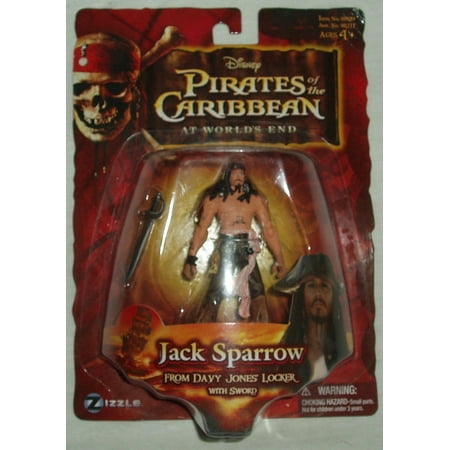 Pirates of the Caribbean 3 3.75" Action Figure, Jack Sparrow
