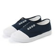 thumbnail image 7 of Women's Casual Sneakers with Platform Sole for Extra Height Canvas Shoes Fabric Trainers Walking Summer Boat Low Loafer On Flat Wide Feet Breathable Com, 7 of 7