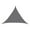 Gray, variant on MOAOASPER Outdoor Sun Shade Sail, 118.11 Inch Triangle UV Protection Canopy, Breathable Fabric with Installation Ropes for Poolside Deck Backyard
