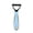 Blue, variant on Pet Grooming Rake, Dual-Sided Stainless Steel Blades, Pet Deshedding And Dematting Brush, Undercoat Rake for Dogs Cats Thick Coats Detangling