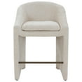 thumbnail image 2 of Safavieh Kagan Wood and Stainless Steel Counterstool in Cream, 2 of 7