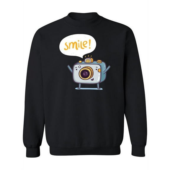 Smile To The Camera Sweatshirt Women -Image by Shutterstock, Female x-Large