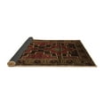 thumbnail image 2 of Ahgly Company Indoor Round Persian Brown Traditional Area Rugs, 5' Round, 2 of 4