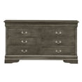 thumbnail image 6 of Glory Furniture Louis Phillipe G3105-D Dresser , Gray, 6 of 8