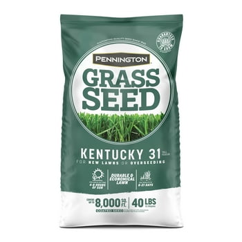 Pennington Kentucky 31 Tall Fescue Grass Seed, for Sun to Partial Shade, 40 lb.