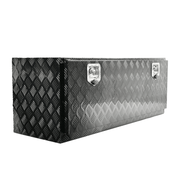48"x17"x18" Aluminum Truck Bed Box Trailer Tongue Tool Box Pickup Storage RV