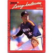 1990 Donruss 359 Larry Andersen Houston Astros Baseball Card Houston Astros MLB Baseball Trading Card