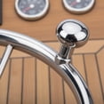 thumbnail image 2 of kowaku Roue de Bateau en Acier Inoxydable Durable, Volant Marin, Fini Poli pour hors-Bord, 2 of 10