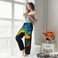 thumbnail image 5 of Honiee Abstract Starry Sky for elegant Women's Lounge Pants and Pajama Pants, crafted for ultimate comfort in your sleepwear essentials-Large, 5 of 6