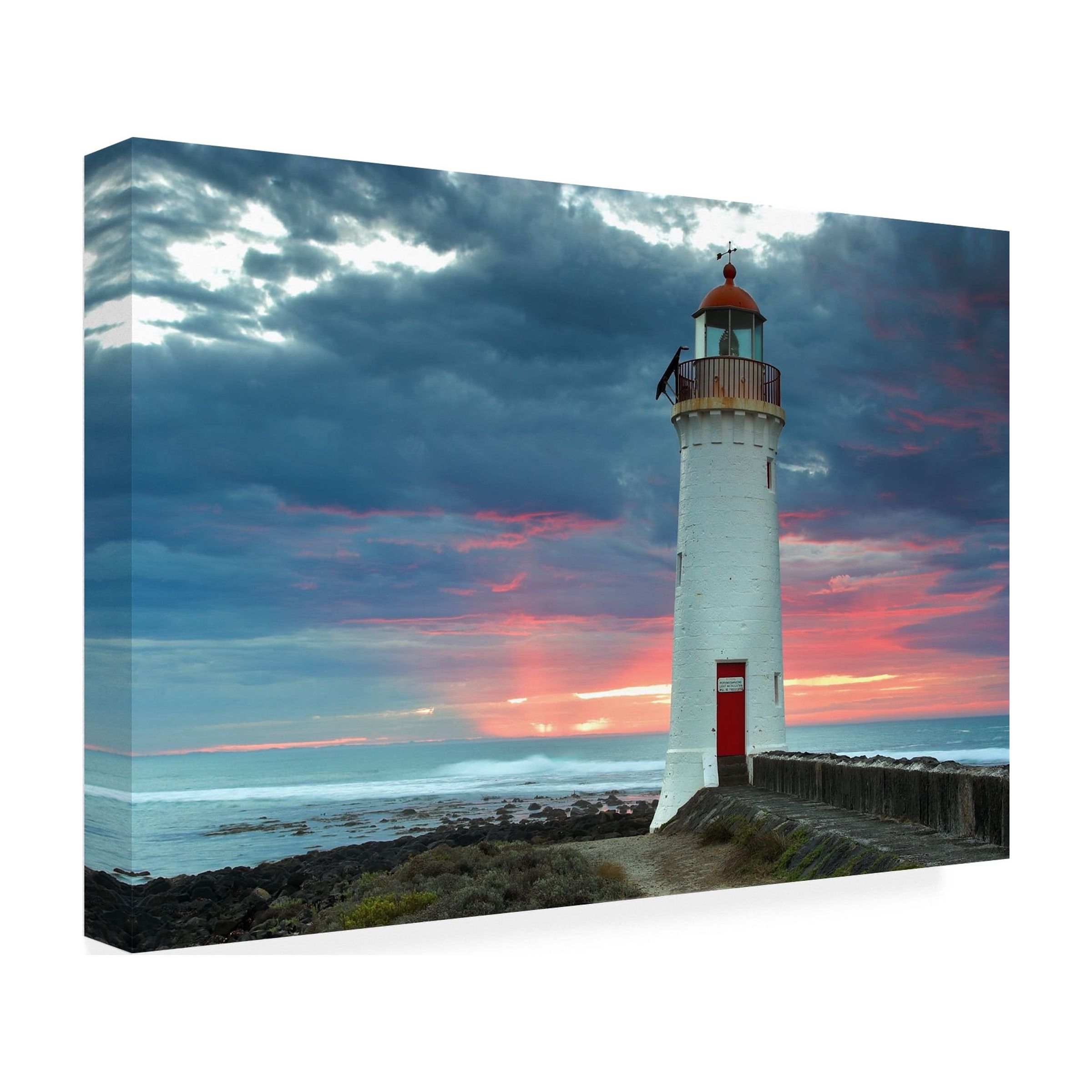 Wayne Bradbury Photography 'Port Fairy Lighthouse 2' Canvas Art