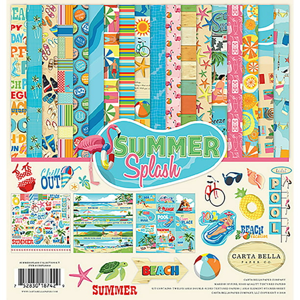 Carta Bella Paper Company Summer Splash Collection Kit (CBSPL83016)