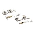 thumbnail image 5 of Juego de manillas para puerta Berlin Modisch Square Nickel Deadbolt, 5 of 5