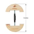 thumbnail image 4 of Camilla extensible para sombreros de vaquero, grande, de 7,5 a 10,63 cm, ajustable, color negro, 4 of 9