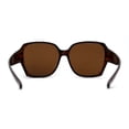 thumbnail image 4 of Polarized Large Oversized Barricade Rectangle Fit Over OTG Sunglasses Tortoise Brown, 4 of 4