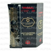 Black Original Secret Leopard Excellent Hexagon Honey, 24 Sachets