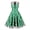 Green, variant on 1950s Dresses for Women Vintage Elegant Short Puff Sleeve Polka Dot Patchwork Knee Length Cocktail Party Dress XXL Black2