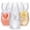 Twiselle Clear, variant on Clear 12 Ounce Ribbed Stemless Plastic Cups, 40 Count