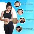 thumbnail image 5 of WC_ Breathable Abdominal Binder/Postpartum Postoperative Wrap/Abdomen Hernia Support Belt Brace for Men and Women (S: 28"-31"), 5 of 5