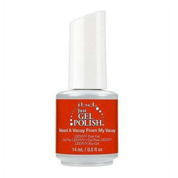 IBD Just Gel Polish [ #65414 Need a Vaycay from my Vaycay ] 0.5 Oz. * BEAUTY TALK LA *