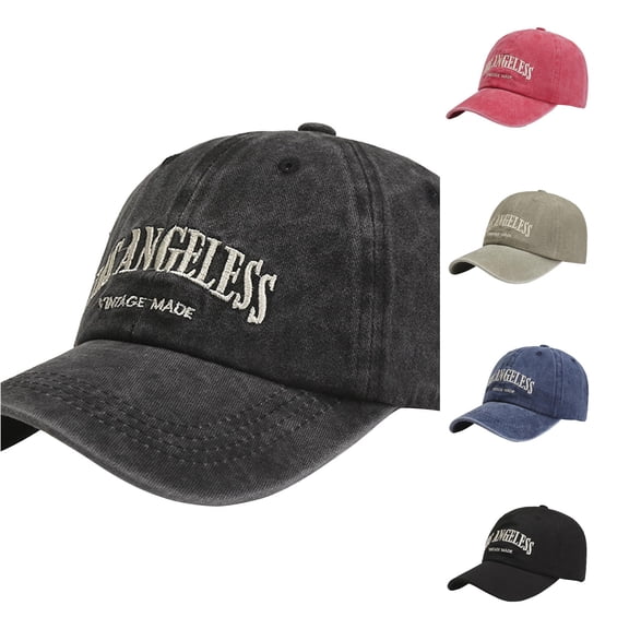 LiuXxxx Embroidered Letter Hop Trucker Cap for Women Men Stylish Sun Adjustable Baseball Hat Casual Streetwear Dark Gray