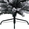 thumbnail image 3 of vidaXL Slim Artificial Pre-lit Christmas Tree with Ball Set Green 210 cm, 3 of 5