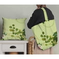 thumbnail image 5 of Soimoi Rayon Fabric Leaves & Ranunculus Floral Print Sewing Fabric Yard 56 Inch Wide, 5 of 5