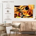 thumbnail image 5 of Elephant Stock Abstract Expressionist Wall Art - Abstract Canvas Canvas - 12" x 8", 5 of 8