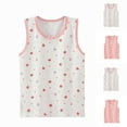 thumbnail image 3 of CHEEREAM Girls Tank Top Litter Girl Cute Print Soft Cotton Round Neck Sleeveless Athletic Undershirt for Kids 2-10 Years, 3 of 3