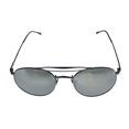 thumbnail image 2 of John Varvatos Mens Silver Round Metal Sunglass V547 520 Silver, Mirror Lens, 2 of 5