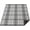 Black and White, variant on Outdoor Picnic Blankets Waterproof Foldable, Portable Sandproof Outdoor Blanket Mat with 3 Layers, Large Picnic Blanket for Camping, Park and Beach (Black and White, 80" x 60")