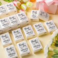 thumbnail image 4 of 100 Pack Pocket Tissues Wedding Tissue Packs Travel Size Facial Tissues 3 Ply Mini Size Tissue Thank You for Celebrating with Us Individual Tissues for Wedding Graduation Celebration (Minimalist), 4 of 7