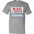 thumbnail image 3 of Inktastic Mail Carrier Postal Worker T-Shirt, 3 of 5