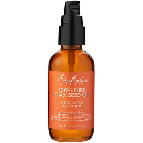 SheaMoisture 100% Pure Flax Seed Oil, 1.6 oz