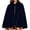 Navy, variant on WRFWUL Unisex Halloween Velvet Short Cape Medieval Renaissance Stand Collar Button Shawl Cosplay Thick Cloak