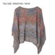 thumbnail image 2 of Poncho tipo chal de punto con degradado y superposición de murciélago para otoño e invierno estilo bohemio para mujer, para comercio exterior, con borlas, 2 of 5