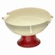 thumbnail image 4 of Frutero con pedestal, frutero con pie, expositor, decorativo y práctico. Rojo Blanco, 4 of 8