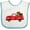 White and Blue, variant on Inktastic Christmas Red Vintage Truck with Presents Boys or Girls Baby Bib