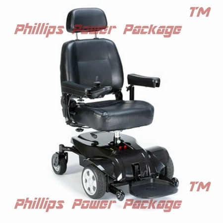 Invacare - Pronto 31 - Power Wheelchair - 18"W x 18"D Seat - Black