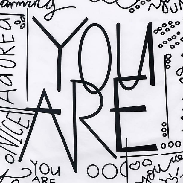 Quote You are Wall Tapestry Letter Wall Art Positive Saying Inspirational Wall Hanging Large Wall Paper Decor for Dorm Bedroom Living Room M 51 L x 60 W 130cmX150cm Walmart