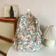 thumbnail image 3 of Mochila Informal para Estudiantes Con Flores 1531 Color Verde, 3 of 9