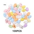 thumbnail image 4 of Decodeary 100 Pcs Œufs de Pâques en Mousse 1.5 Pouces, 4 of 9