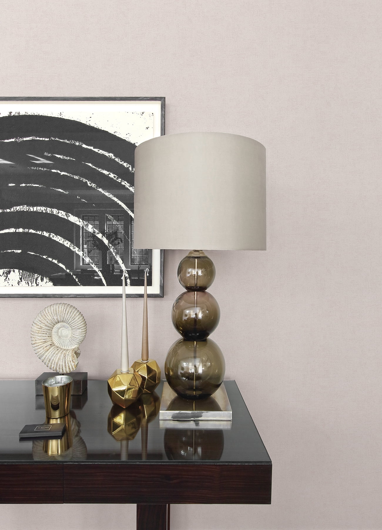 Advantage Steno Blush Plaster Wallpaper