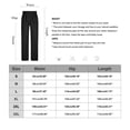 thumbnail image 4 of Men's Casual Linen Pants Loose Straight Leg Yoga Beach Summer Long Pants, 4 of 9