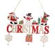 thumbnail image 5 of Colgantes navideños de madera para colgar, decoraciones navideñas, placas, artesanías de madera Estilo B, 5 of 7