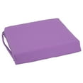 thumbnail image 2 of Blazing Needles Indoor 16" x 16" Twill Chair Cushion, Grape, 2 of 3