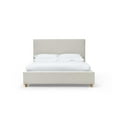 thumbnail image 7 of Modus Furniture Olivia Upholstered Platform Bed in Ivory, 7 of 7