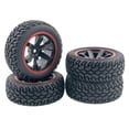 thumbnail image 1 of 4 neumáticos de goma hexagonales de 12mm para 144001 124024019 1/14 1//16 modelo Truck todoterreno piezas de repuesto de orugas A Yotijar rc ruedas y neumáticos, 1 of 9