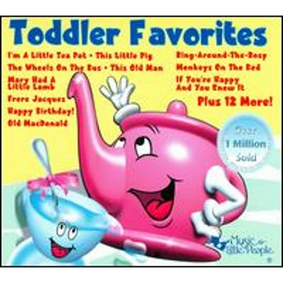 Pre-Owned Toddler Favorites (CD 0081227526221) by Music for Little People Choir