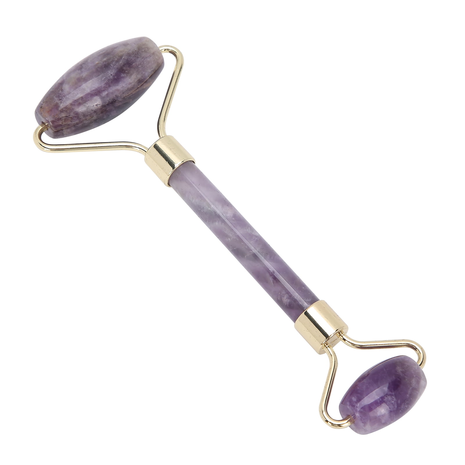 White Jade Roller Ergonomic Natural Facial Massager Roller AntiAging Skin Care Tool(White Jade )
